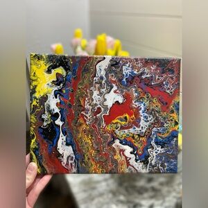Hand Crafted Abstract Canvas Art